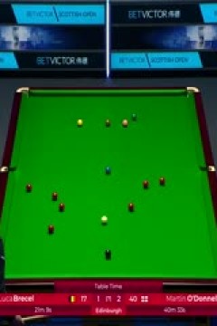 2023斯诺克苏格兰公开赛马丁·奥唐奈4-2卢卡·布雷切尔20231213