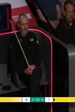 24-25赛季斯诺克世锦赛决赛赵心童7-1马克·威廉姆斯(第一阶段)20250504