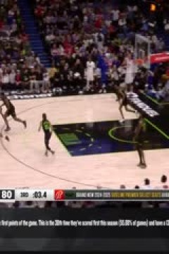 NBA常规赛 开拓者VS鹈鹕 20240317