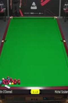 斯诺克西安大奖赛资格赛(128进64轮次)马丁·奥德奈尔4-5米哈乌·苏巴尔奇克20250902