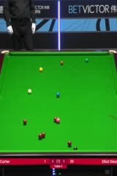 斯诺克威尔士公开赛阿里·卡特1-4艾利奥特·斯莱瑟20240212