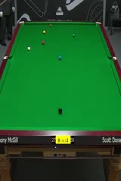 斯诺克英锦赛资格赛第三轮80进48安东尼·麦克吉尔1-6斯科特·唐纳森20251125