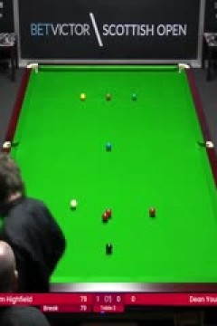 斯诺克苏格兰公开赛资格赛利亚姆·海菲尔德4-0迪恩·杨20231102