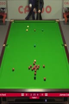 斯诺克詹姆斯•卡希尔1-4汤姆•福特20230814