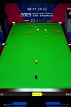 斯诺克玉山世界公开赛32进16汤姆·福德5-3丹尼尔·威尔斯20250225