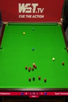 斯诺克尼尔·罗伯逊6-4瑞恩·托马森20230922(李照)