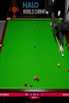 24-25赛季斯诺克世锦赛资格赛Day9 大卫·吉尔伯特10-9亚伦·希尔(第二阶段) 20250416