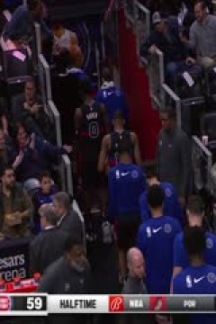 NBA常规赛 快船VS活塞 20240203