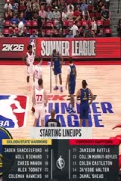 NBA夏季联赛 勇士VS猛龙 20250718