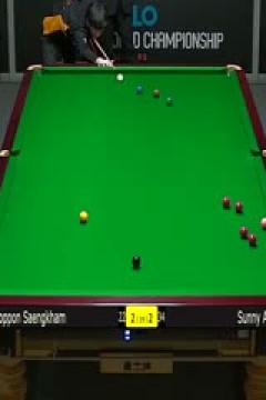 斯诺克世锦赛资格赛64进32诺鹏·桑卡姆3-5阿卡尼·宋沙瓦(第一阶段)20250413