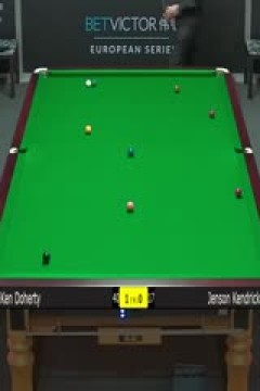 2023斯诺克德国大师赛资格赛肯·达赫迪5-0简森·肯德里克20231218