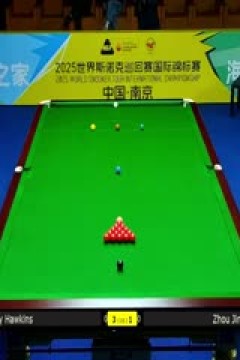 2025斯诺克国际锦标赛延期资格赛第一轮巴里·霍金斯6-4周金豪20251102