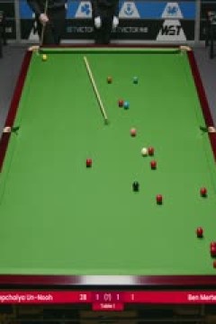 斯诺克威尔士公开赛资格赛塔猜亚·乌诺2-4本·默滕斯20250206