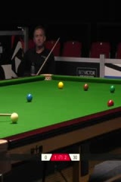 2025斯诺克北爱尔兰公开赛资格赛第二轮丹杰米·琼斯2-4傅家俊20250907