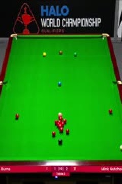 斯诺克世锦赛资格赛128进96及96进64伊安·伯恩斯5-4明克·努查鲁特(第一阶段)20250409