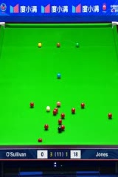 斯诺克天津国锦赛32进16罗尼·奥沙利文6-4杰克·琼斯20231107