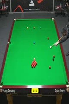 2025斯诺克武汉公开赛资格赛龙泽煌3-5迪伦·埃默里20250622