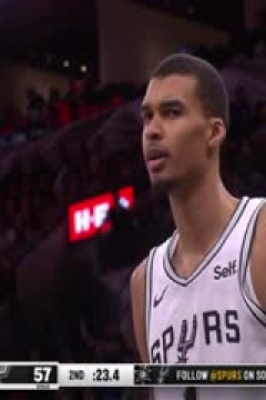 NBA季前赛 火箭VS马刺 20231019