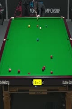 斯诺克世锦赛资格赛96进64马海龙1-8杜安·琼斯(第一阶段)20250411