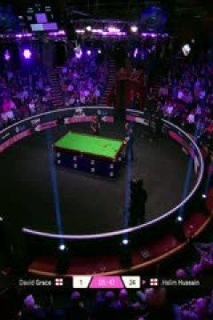 斯诺克单局限时赛64进32大卫·格雷斯2-57哈利姆·侯赛因20251213