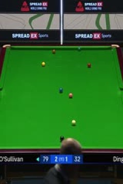 2024斯诺克世界大奖赛丁俊晖1-6奥沙利文20240120(李照)