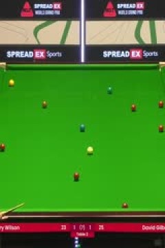 2024斯诺克世界大奖赛加里·威尔逊4-2大卫·吉尔伯特20240116