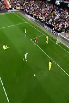 西甲 瓦伦西亚vs比利亚雷亚尔 (李霄) 20240102