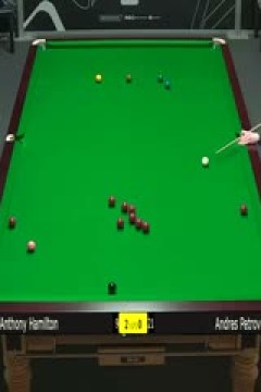 2024斯诺克威尔士公开赛资格赛安德雷斯·彼得罗夫0-4安东尼·汉密尔顿20240125