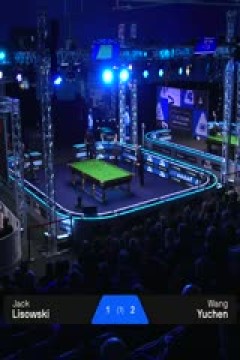 斯诺克苏格兰公开赛第一轮杰克·利索夫斯基1-4王雨晨20251217