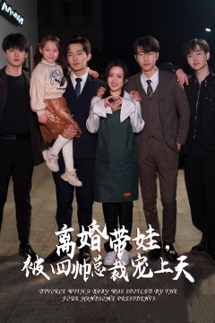 离婚带娃，被四帅总裁宠上天