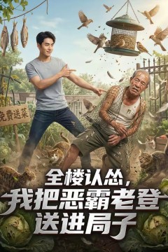 全楼认怂，我把恶霸老登送进局子